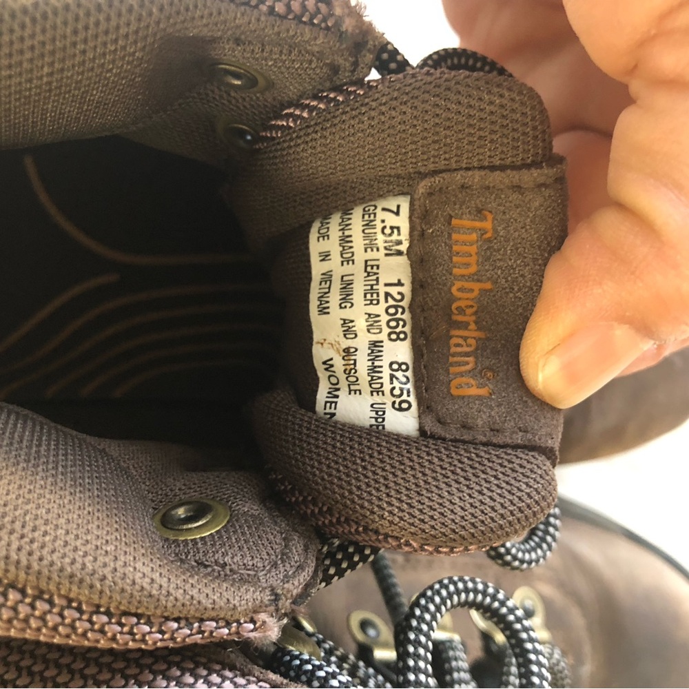 Timberland waterproof hiking boots - Picture 6 of 7